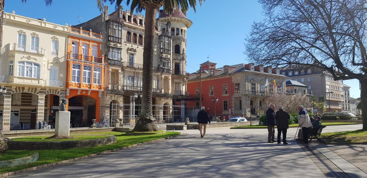 Hostal Ponte Dos Santos Ribadeo Zewnętrze zdjęcie