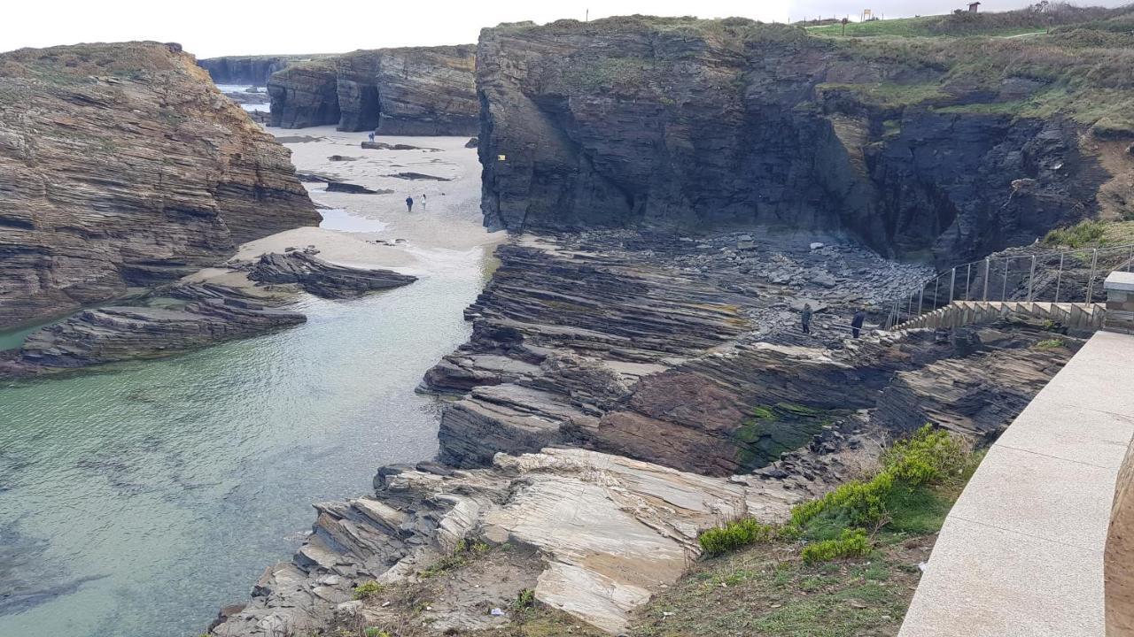 Hostal Ponte Dos Santos Ribadeo Zewnętrze zdjęcie