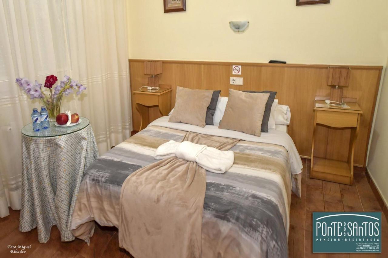 Hostal Ponte Dos Santos Ribadeo Zewnętrze zdjęcie